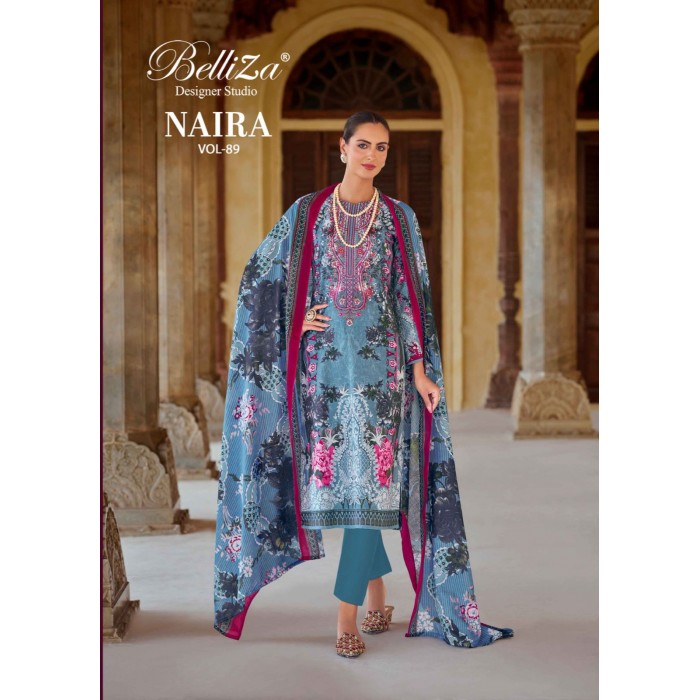 Belliza Naira Vol 89 Pure Cotton Digital Printed Salwar Suits