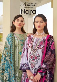 Belliza Naira Vol 91 Pure Cotton Digital Printed Dress Materials