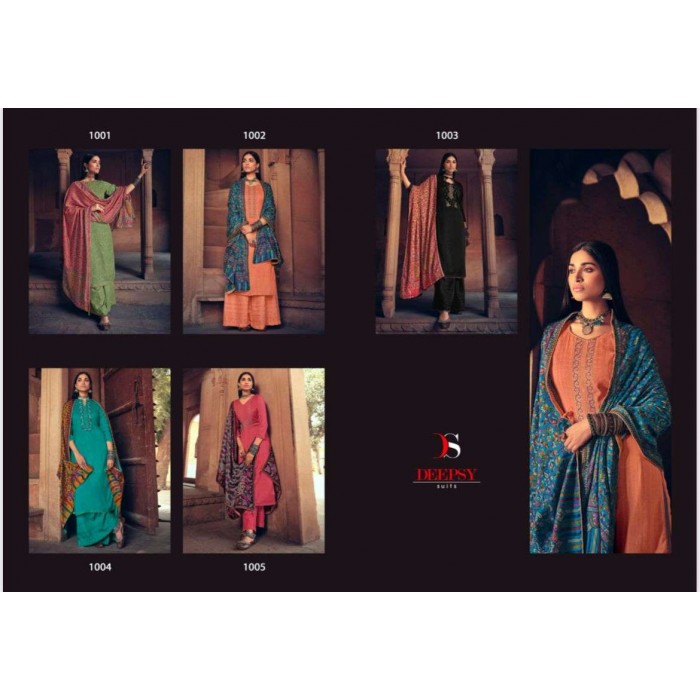 Deepsy Tahjib Nx Pashmina Salwar Suits