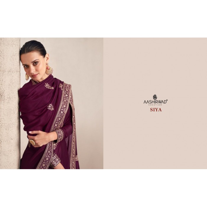 Aashirwad Siya Premium Silk Heavy Salwar Suits