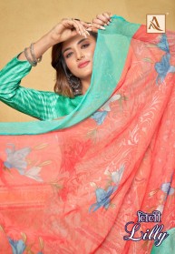Alok Lilly Pure Jam Cotton Salwar Suits
