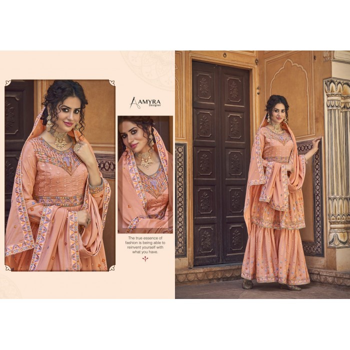 Amyra Riwaz Heavy Chinno Silk Salwar Suits