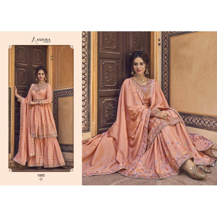 Amyra Riwaz Heavy Chinno Silk Salwar Suits