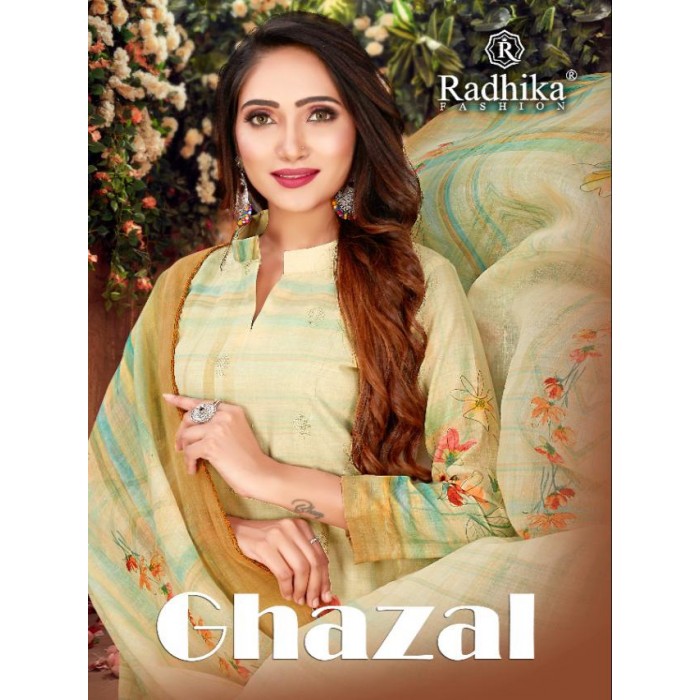 Azara Ghazal Cotton Dress Materials