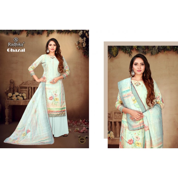 Azara Ghazal Cotton Dress Materials
