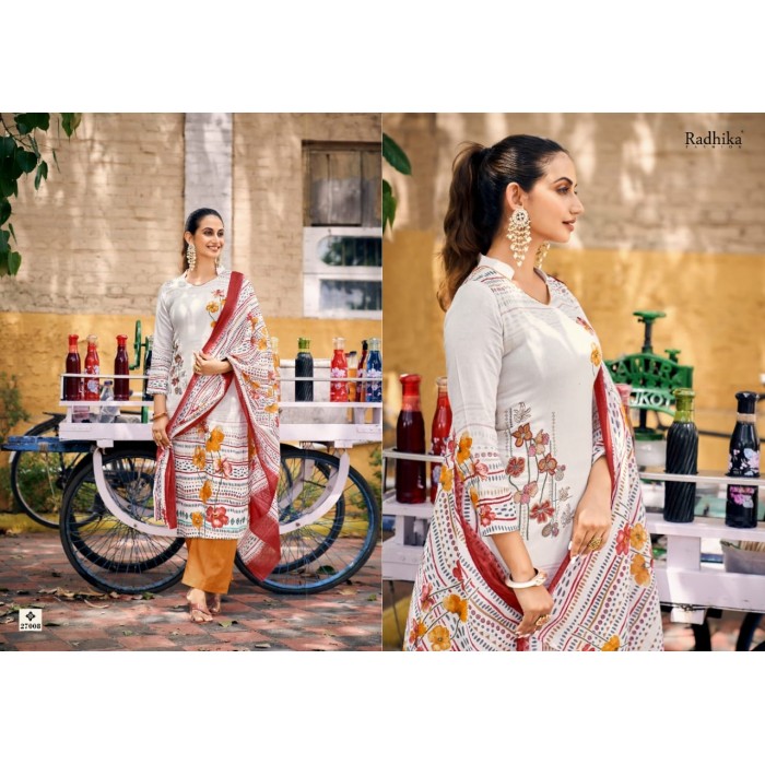 Azara Noor Cotton Dress Materials