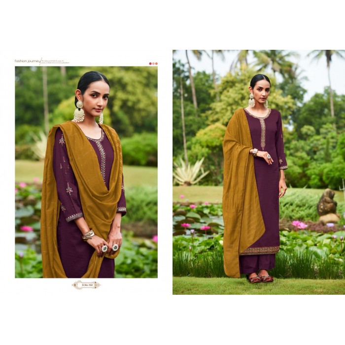Cherry Villa Pure Parampara Silk Salwar Suits
