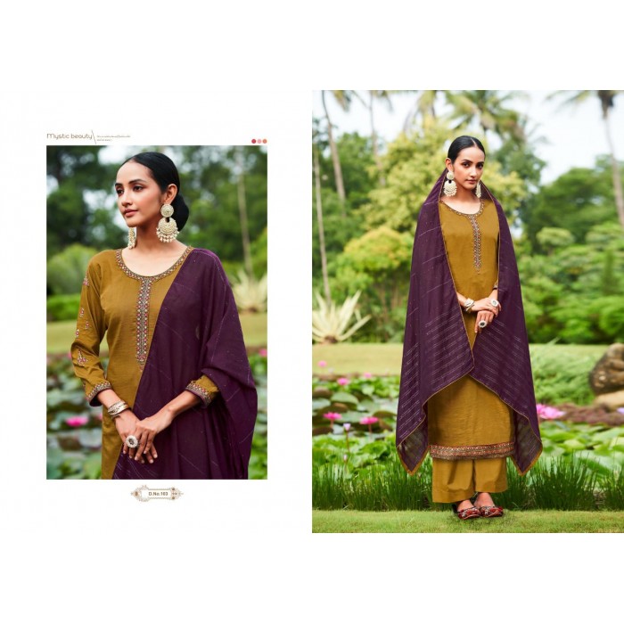 Cherry Villa Pure Parampara Silk Salwar Suits