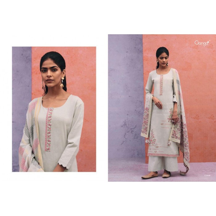 Ganga Colours Premium Cotton Dress Materials
