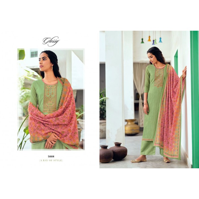Glossy Aashiyana Pure Cotton Digital Print Salwar Suits