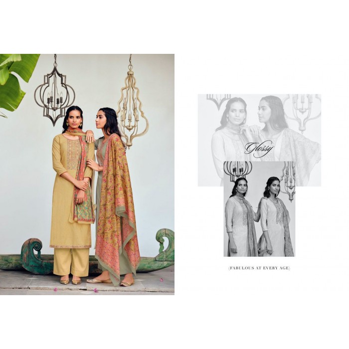 Glossy Aashiyana Pure Cotton Digital Print Salwar Suits