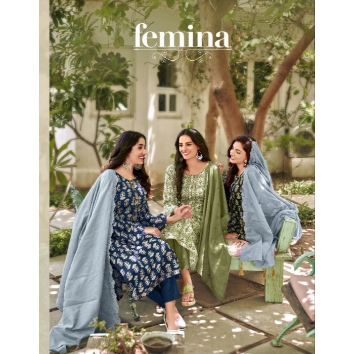 Hermitage Femina Cotton Dress Materials