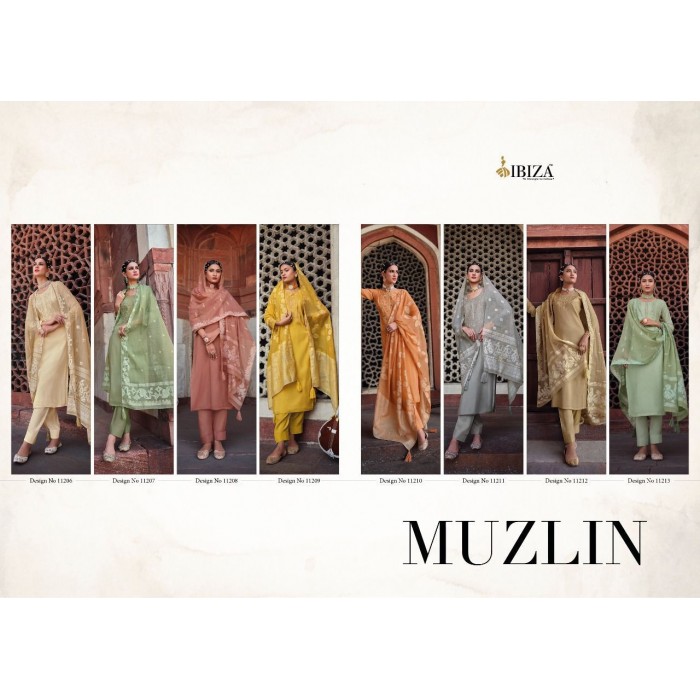 Ibiza Muzlin Pure Muslin Salwar Suits