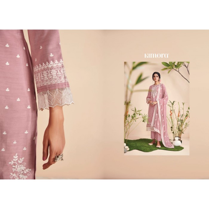 Kimora Dhaaga Slub Silk Salwar Suits