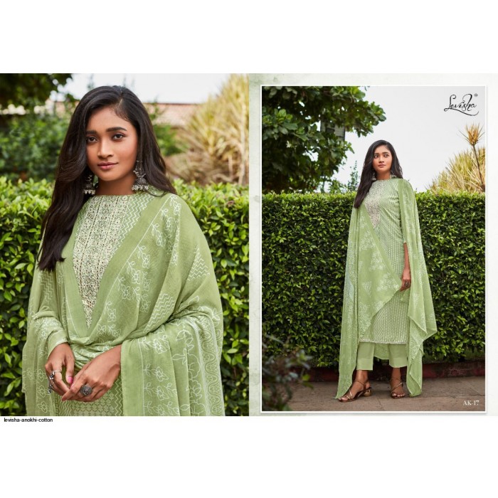 Levisha Anokhi Cotton Printed Salwar Suits