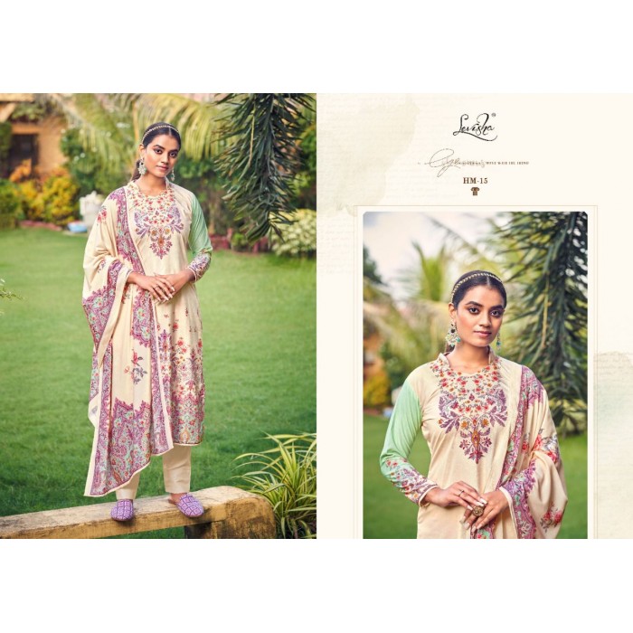 Levisha Hamza Velvet Salwar Suits