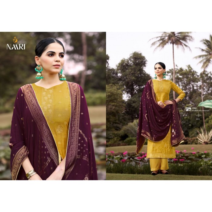 Naari Benz Jacquard Salwar Suits