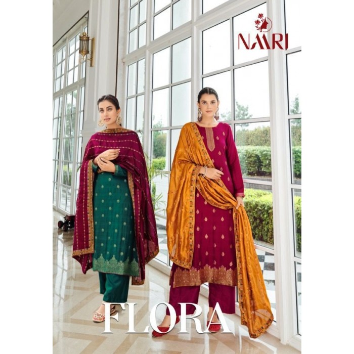 Naari Flora Pure Muslin Salwar Suits