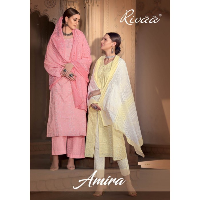 Rivaa Amira Pure Cotton Printed Dress Materials