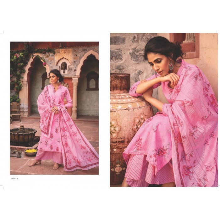 Rivaa Dhaaria Pure Cotton Print Dress Materials