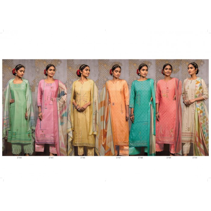 Rivaa Nargis Pure Cotton Dress Materials
