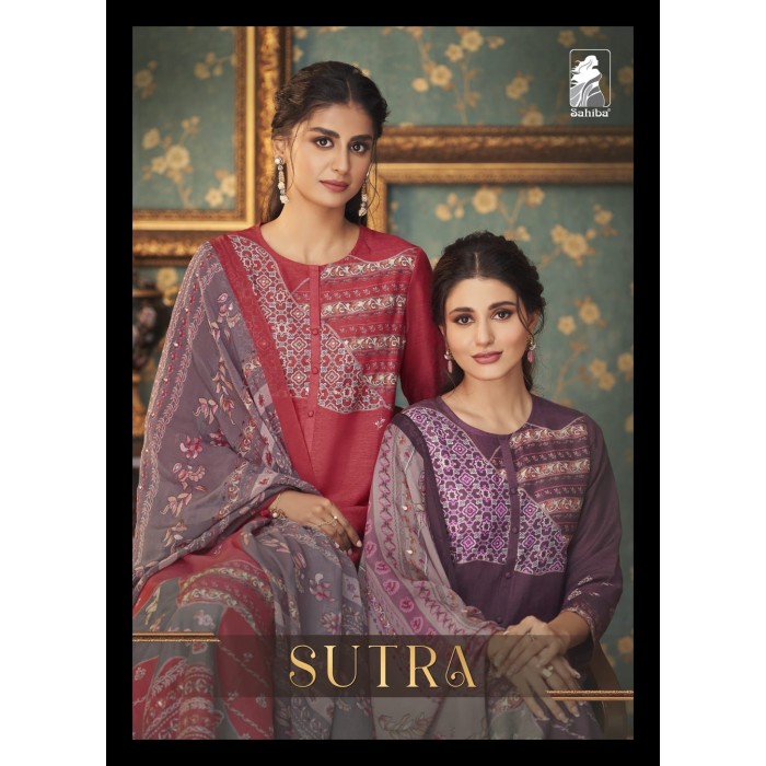 Sahiba Sutra Miracle Digital Print Dress Materials