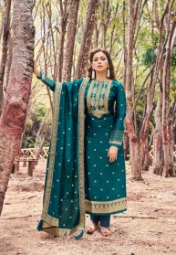 Shurooq Alexa Pure Banglory Silk Dress Materials