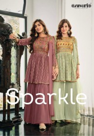 Zaveri Sparkle Georgette Salwar Suits
